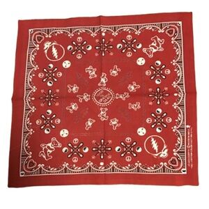 Red Good old Grateful Dead bandana